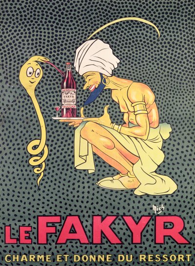 De Fakyr: betoveraar en gever van geest, advertentie voor 
